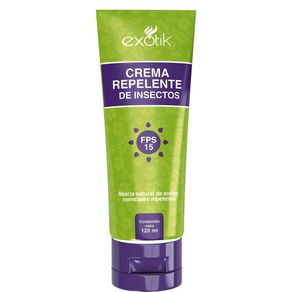 Crema Repelente Fps 15 120Ml - Exotik