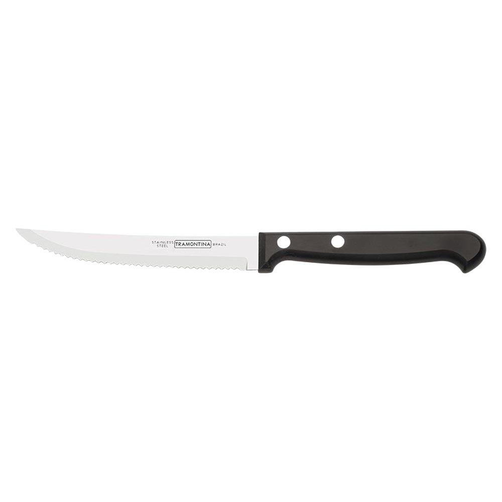 Cuchillo de 5 plg de Acero Inoxidable para Asado Color Negro