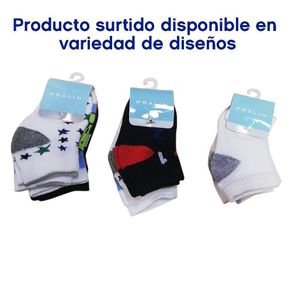 Calcetín Para Bebé Recién Nacido Diseños Surtidos - Pralin