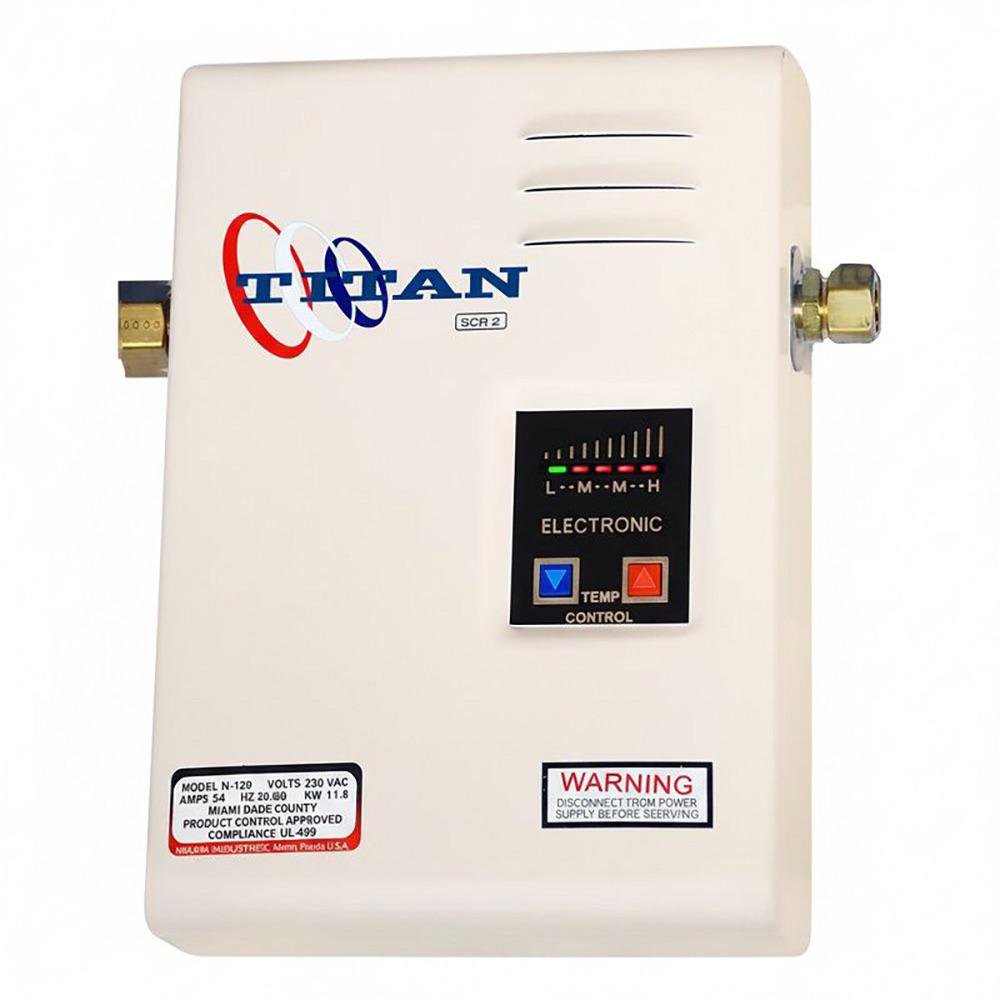 Calentador Eléctrico sin Tanque Titan N 120 de 11.8 kW 220 V