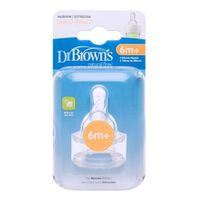 Tetina Boca Estrecha 6M+ - Dr. Browns