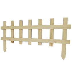 Cerca De Madera Natural De 3 Pies X 17 Plg -Fixer