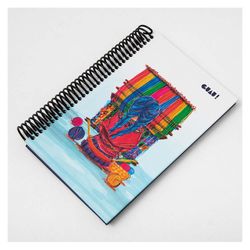 Cuaderno Media Carta 90 Hojas Líneas Mujer - Guau
