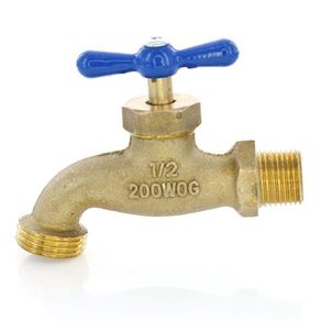 Llave De Chorro De Bronce Con Rosca 190 - Kuval