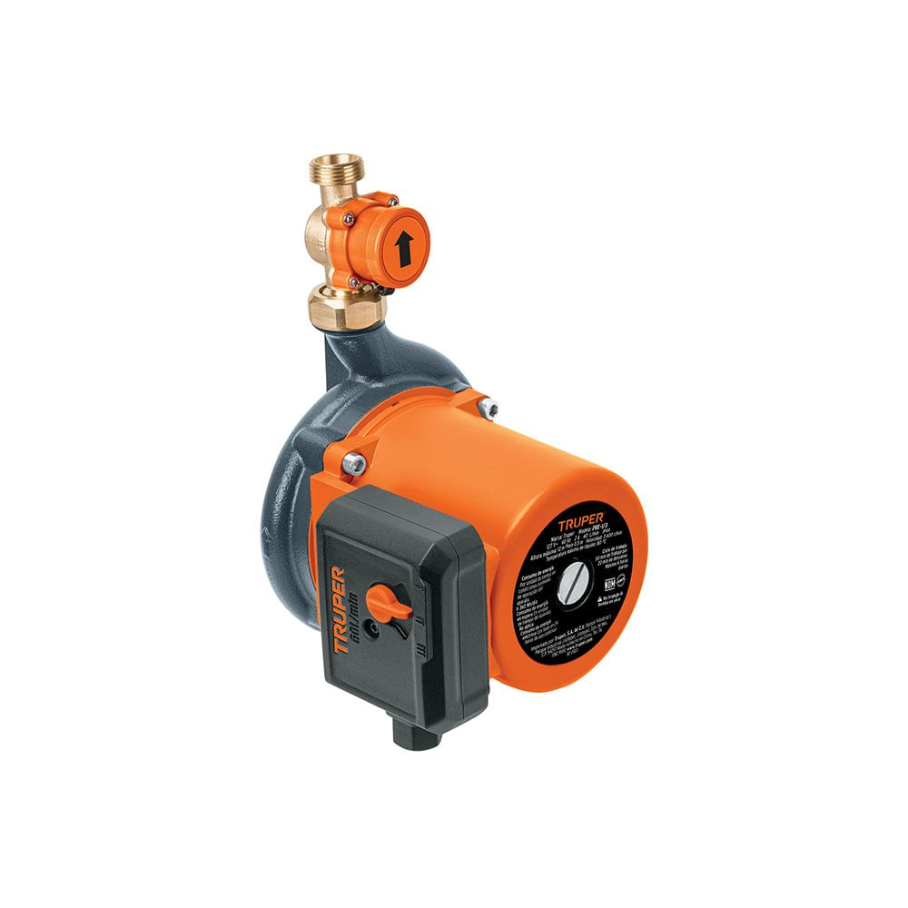 Bomba Presurizadora para Agua 1/3 HP 12 M 60 Lts/Min