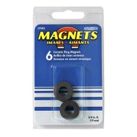 Magneto Tipo Aro De 3/4 Plg X 1/8 Plg - Master Magnetics