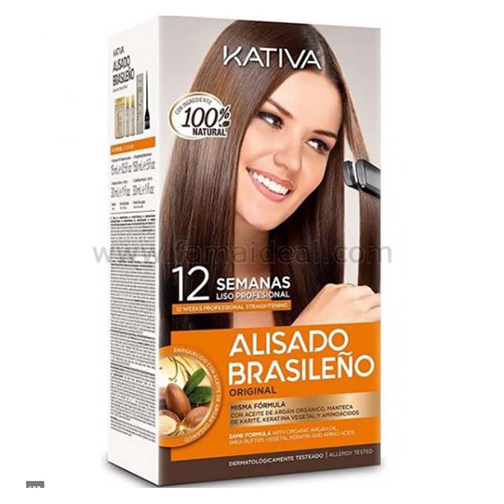 Tratamiento Capilar Alisado Brasileño Keratina y Aceite de Karité