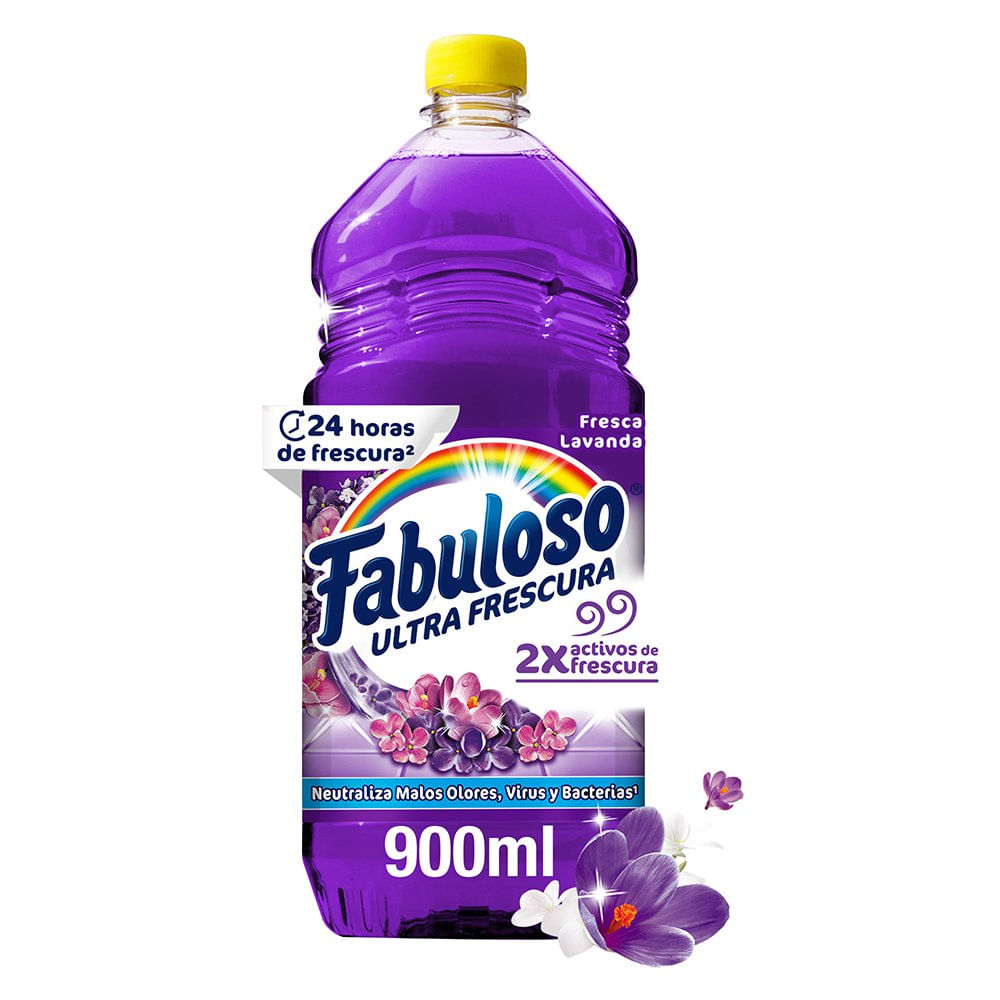 Desinfectante Multiuso 900 Ml - Varios Aromas Lavanda