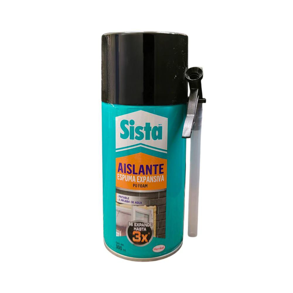 Espuma Expansiva de Poliuretano Universal para Relleno y Sellado de 300 mL Espuma Selladora Expansiva Universal de 300 Ml