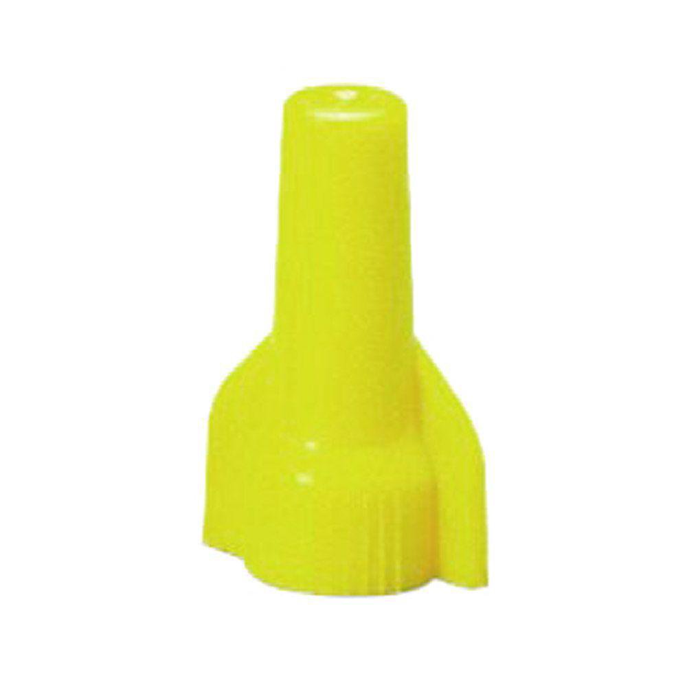 Conector Ciego de Rosca Amarillo con Alas 10 a 22 AWG Conector Ciego De Rosca Con Alas De…