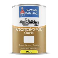 Builders Base Anticorrosivo 4000 Colonial Mate Blanco 1 Gal - Sherwin Williams