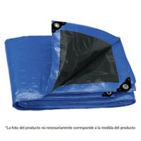 Lona Reforzada Azul, 4 X 6Â  M - Truper