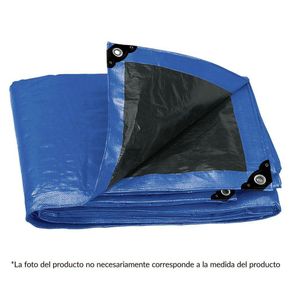 Lona Reforzada Azul, 4 X 6Â  M - Truper