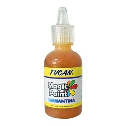 Pintura Para Tela Con Diamantina 30 Ml - Tucan Varios Colores