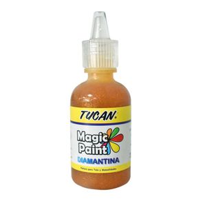 Pintura Para Tela Con Diamantina 30 Ml - Tucan Varios Colores