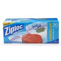 20 Bolsas De Congelador Medianas - Ziploc