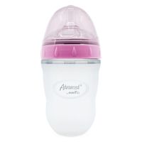 Bibierón Suave Y Natural Silicón Rosa 8O - Evenflo