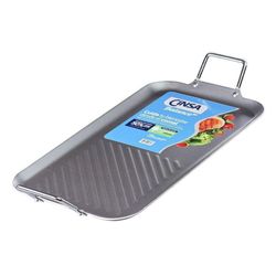 Parrilla Doble Con Grill 64X28X2 Cm