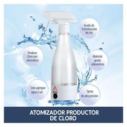 Atomizador Productor De Cloro Desinfect