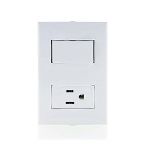 Tomacorriente E Interruptor Sencillo - Eagle Varios Colores