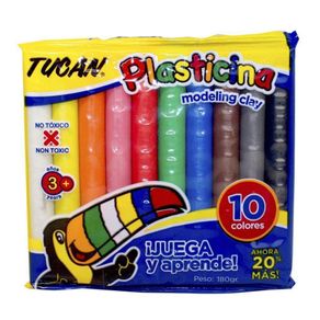 Plasticina-Barra-10-Colores-180-Grs---Tucan