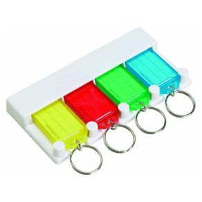 Set De 4 Llaveros Con Etiqueta - Hy-Ko