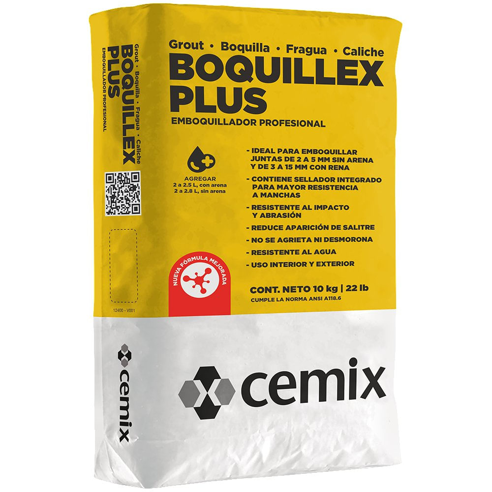 Boquillex Plus de 10 kg sin Arena para Juntas de 2 a 15 mm - Varios Colores Café Claro