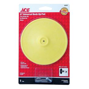 Base Con Respaldo Para Lija 6 Plg - Ace