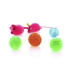 Kit De 8 Peluches Para Gatos De Silicón - Kylies