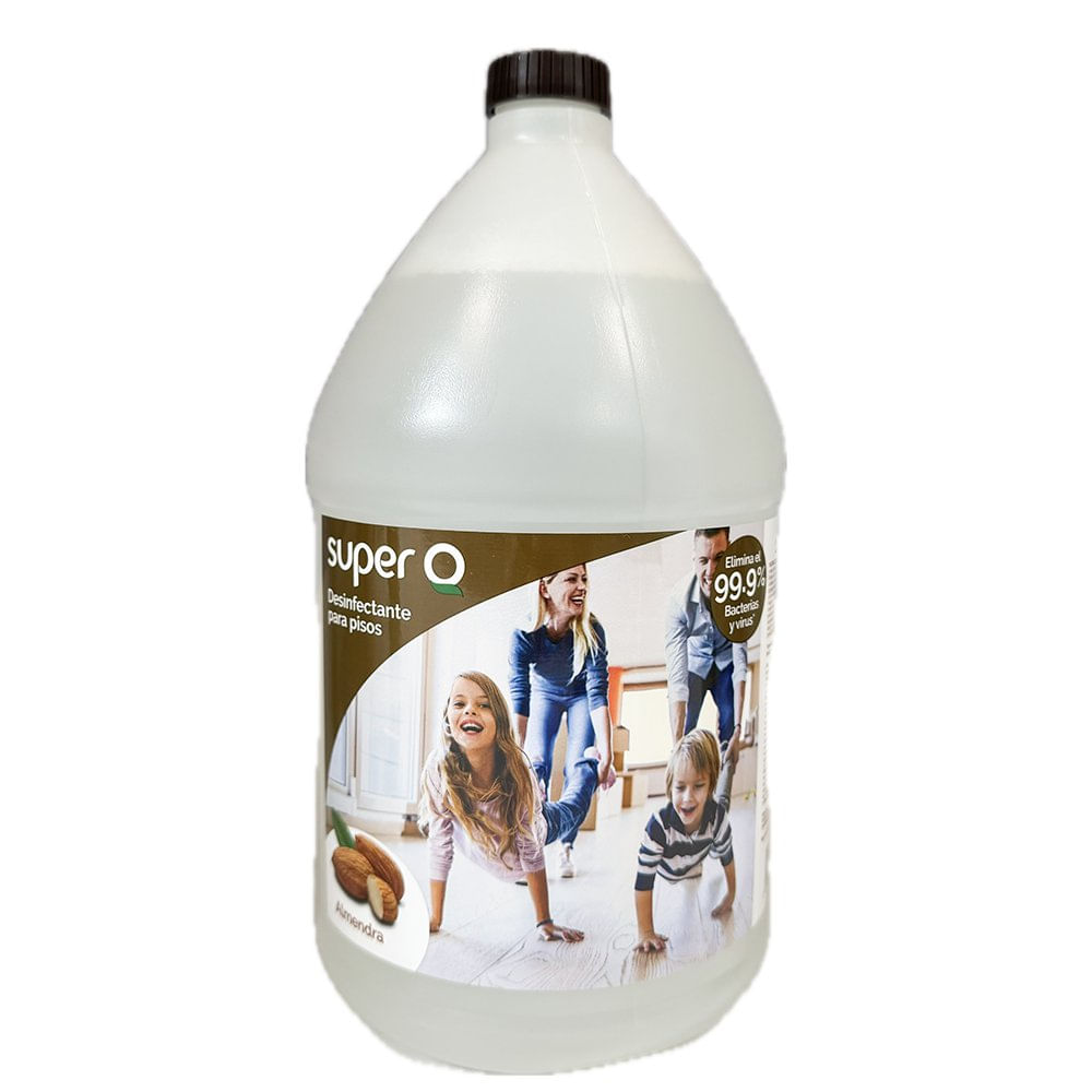 Desinfectante Super-Q para Piso Aroma Almendra de 1 Gal