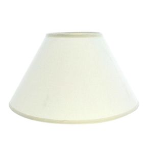 Pantalla Lisa Crema 17X31X13 Cm Con Clip