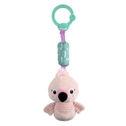 Peluche Con Cascabel -Flamingo- - Bright Blocks