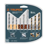 Juego Mixto De Brocas 9 Pzas - Truper