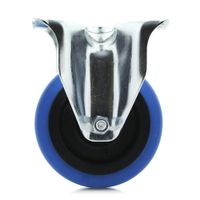 Rodo Placa Fija Azul 4 Plg