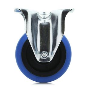 Rodo Placa Fija Azul 4 Plg