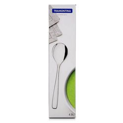 Set 6 Cucharas Para Sopa Esenciales - Tramontina