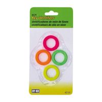 4 Identificadores Neon Para Llaves - Hy-Ko