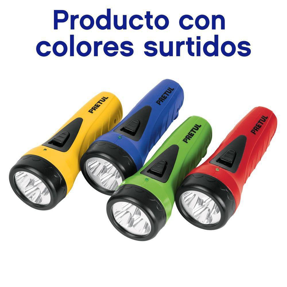 Linterna De Mano Led De 10 Lm - Pretul *#Linterna Recargable,3 Led, Pretul,Gran
