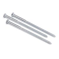 Set De 12 Tornillos Tirabuzon 1/4X5