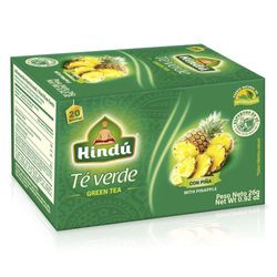 Caja-De-Te-Verde-Con-Piña-20-Unidades---Te-Hindu