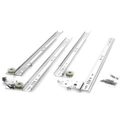 Riel De Cojinete Gris De 50 Cm Kv - Knape & Vogt