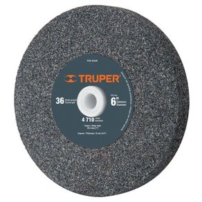 Piedra Para Esmeril De 6 Plg Grano 36 - Truper