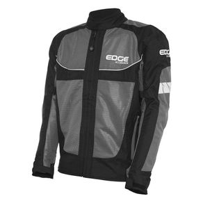 Chaqueta Con Protección Gris Y Negro - Edge Varias Tallas