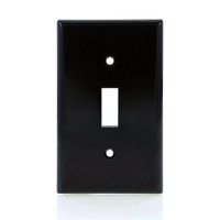 Placa Leviton De 1 Módulo Café - Leviton