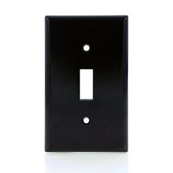 Placa Leviton De 1 Módulo Café - Leviton