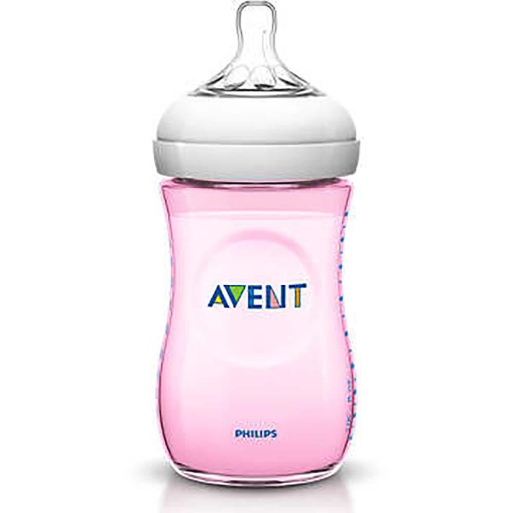 Biberón 9 Oz 2 Pzas - Avent Varios Colores Rosa