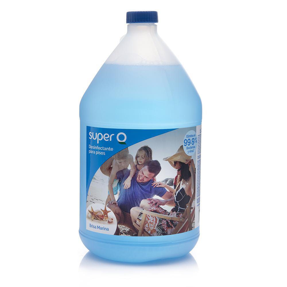 Desinfectante Super-Q para Pisos Aroma Brisa Marina de 1 Gal