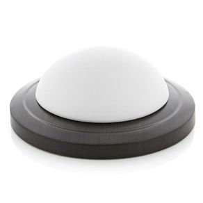 Plafón De Techo Redondo Base Chocolate 2Bombillosx60Wmax - Zlumini