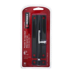 Pasador Corredizo Negro 6 - Hermex