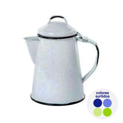 Cafetera De Peltre Brillante 600 Ml Colores Surtidos - Cinsa
